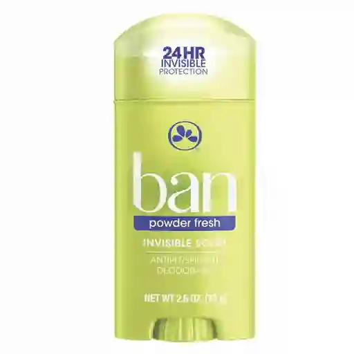 Ban Invisible Solid Desodorante Antiperspirant Powder Fresh
