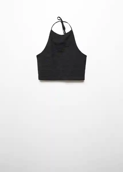 Top Brillit Negro Talla 21 Niñas Mango