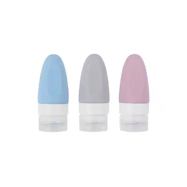 Set Botella de Viaje Forma de Bala 55 mL Miniso