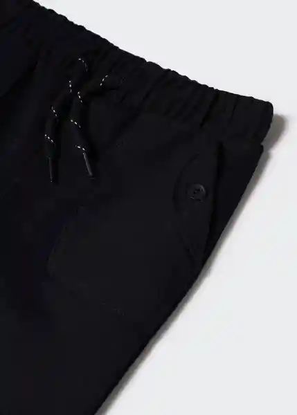 Pantalón Chad Negro Talla 69 Niños Mango