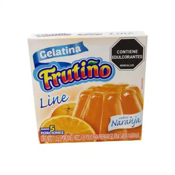 Frutiño Gelatina Zero Naranja