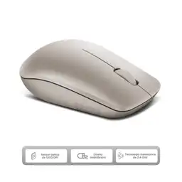 Lenovo Mouse 530 Inalámbrico Almendra 530