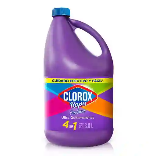 Quitamanchas Sin Cloro Clorox Ropa 4 en 1 de Color 1.8 L
