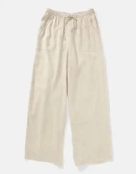 Pantalón Mujer Beige Talla MEDIUM 5232109 American Eagle