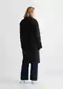 Abrigo Parisino Negro Talla 21 Teen Niñas Mango
