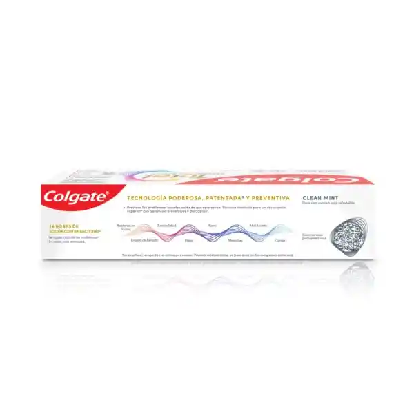 Colgate Crema Dental Total Clean Mint Con Zinc