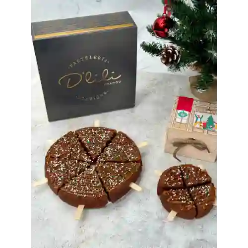 Christmas Brownie (porcionado Paleta)