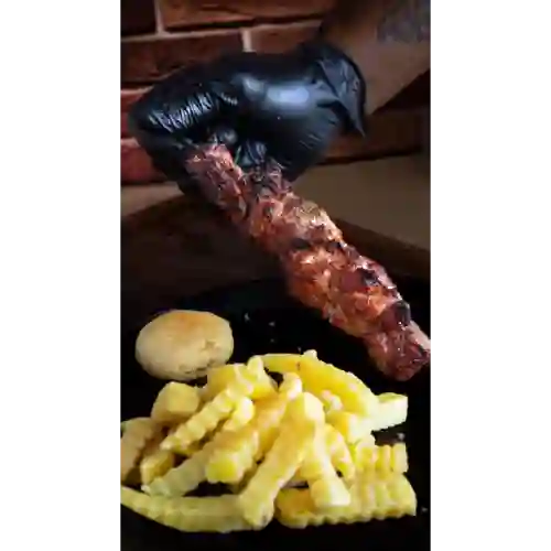 Chuzo de bondiola (el chuzo de cabala)