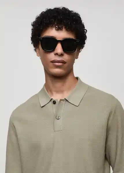 Jersey Tens Verde Pastel Talla M Hombre Mango