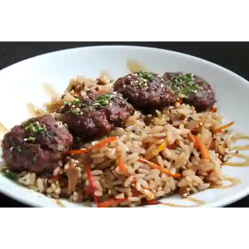 Arroz al wok escoge tu proteina