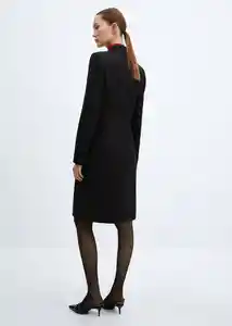 Abrigo New Negro Talla M Mujer Mango