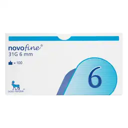 Novofine Agujas Hipodérmicas Estériles para Insulina 