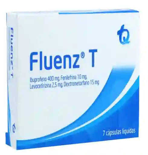 Fluenz T (400 mg/10 mg/2.5 mg/15 mg)