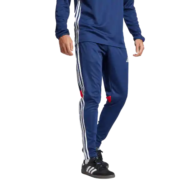 Adidas Pantalón Tiro es Para Fútbol Hombre Azul Talla M