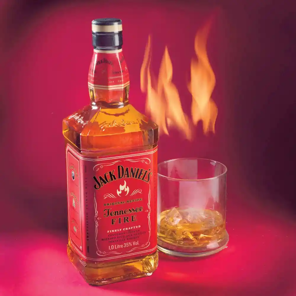 Jack Daniel's Fire  Whisky Botella