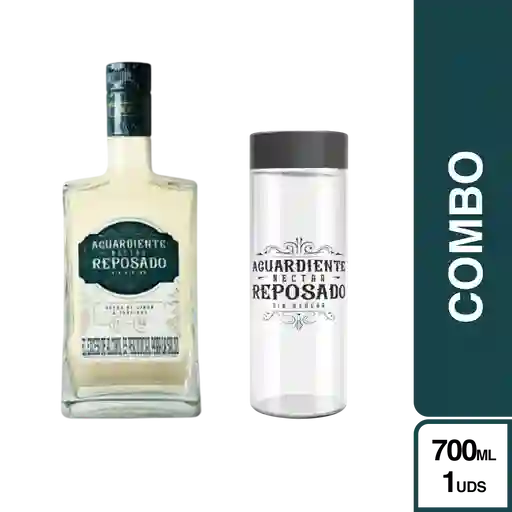 Combo Néctar Aguardiente Reposado + Termo Nectar