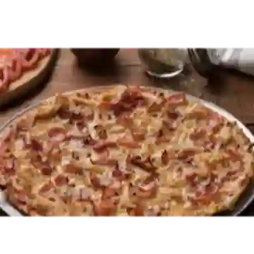 Pizza tocineta mediana