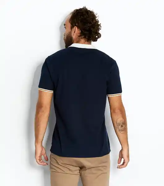 Unser Camiseta Polo Azul Talla L 821138