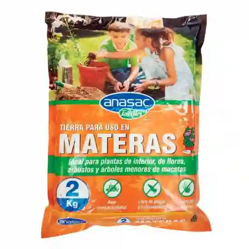 Anasac Tierra Para Uso en Materas