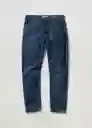 Jeans Bob Tejano Oscuro Talla 42 Hombre Mango