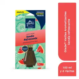 Glade Aromatizante Sandía Refrescante Con Varitas