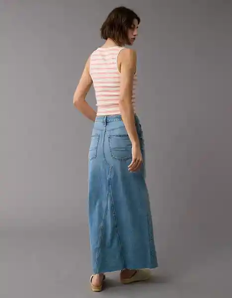 Camiseta Mujer Naranja Talla Large American Eagle 03665927