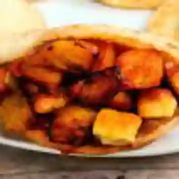 Arepa con Chorizo