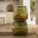 Set de Recipiente Redondo Verde 400 mL Ambiente Gourmet