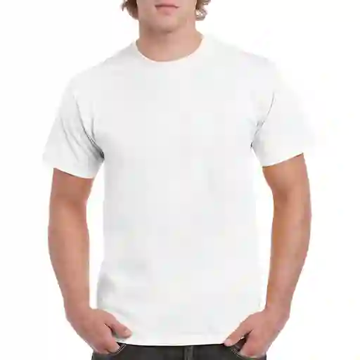 Gildan Camiseta Adulto Blanco Talla M