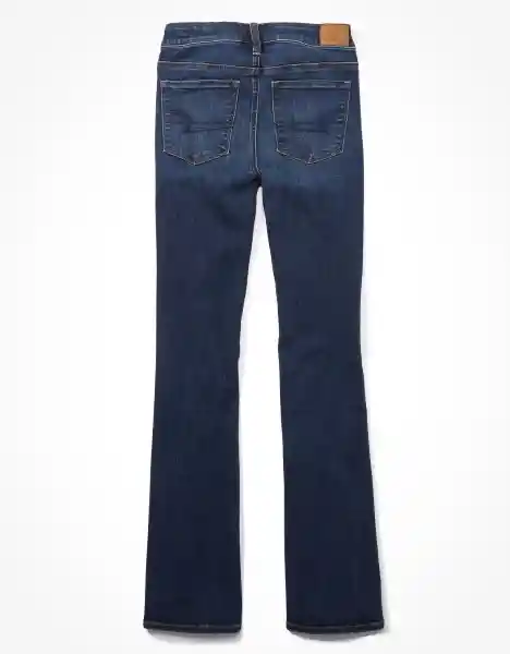 Jean Long Skinny Kick Mujer Azul Talla 10 American Eagle