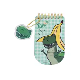 Libreta Mini Argollada de 48 Hojas Rex Serie Miniso