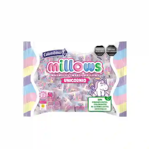 Masmelo Millows Unicornio X50 Und