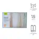 Luz Led para Cortina Blanco Cálido 1.5 m/5Ft 80 Ledcl05 Miniso