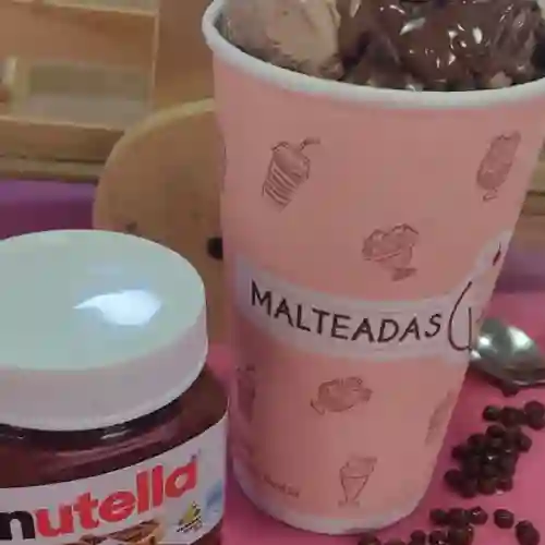 Malteada de Nutella con Banano 16 Onzas