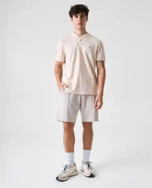Camiseta Polo Hombre Beige T. XL 802G008_BEI131106 Americanino