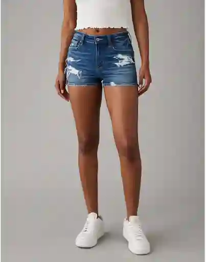 Short Mujer Azul Talla 4 American Eagle 13337751