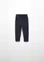 Pantalón Mitreb Navy Talla 67 Niños Mango