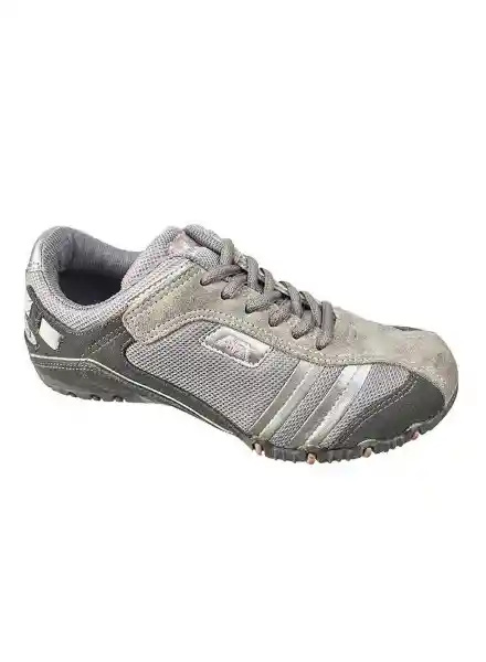 Tenis Deportivo Mujer Aeroflex Gris 34 7054