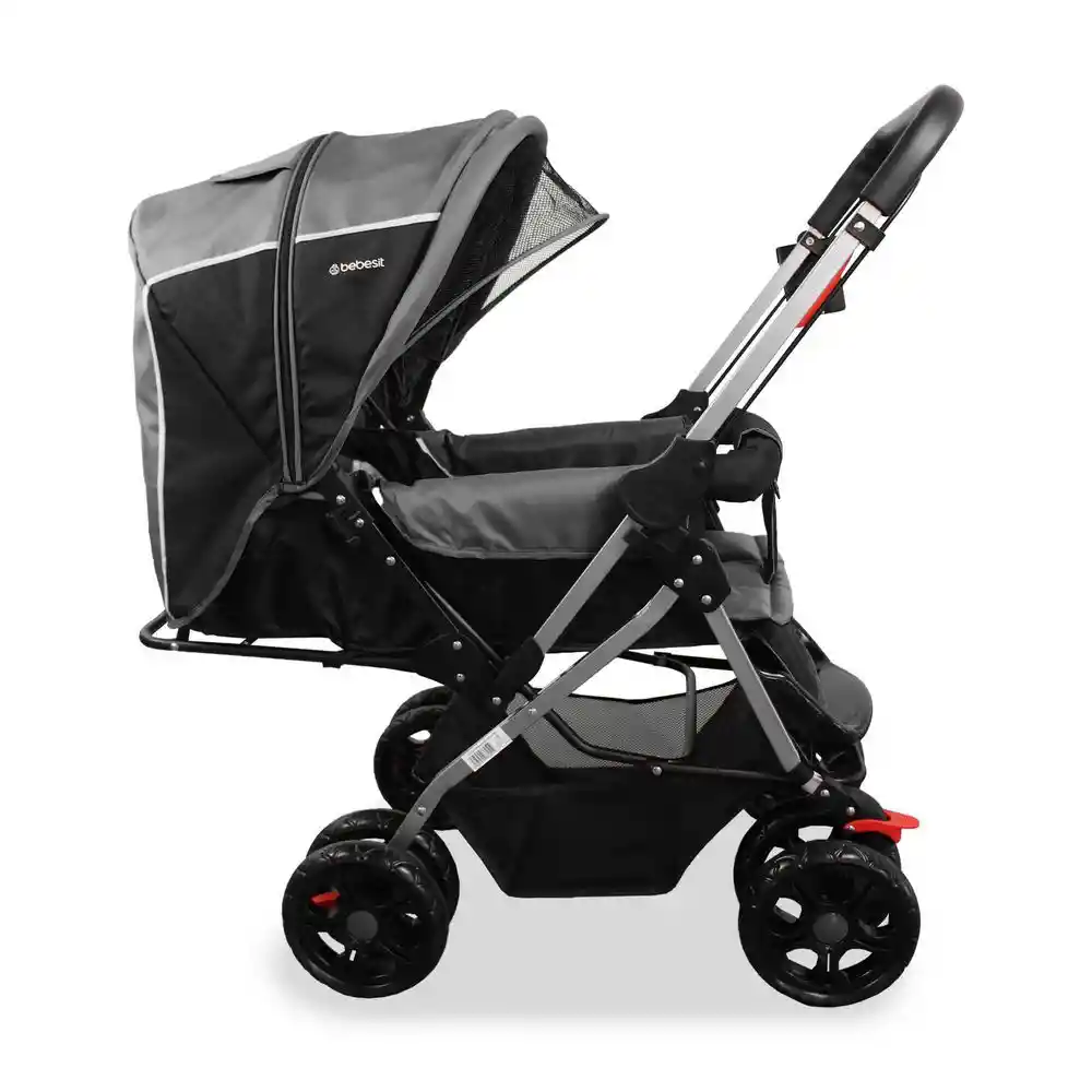 Coche Reversible Roma Null Negro