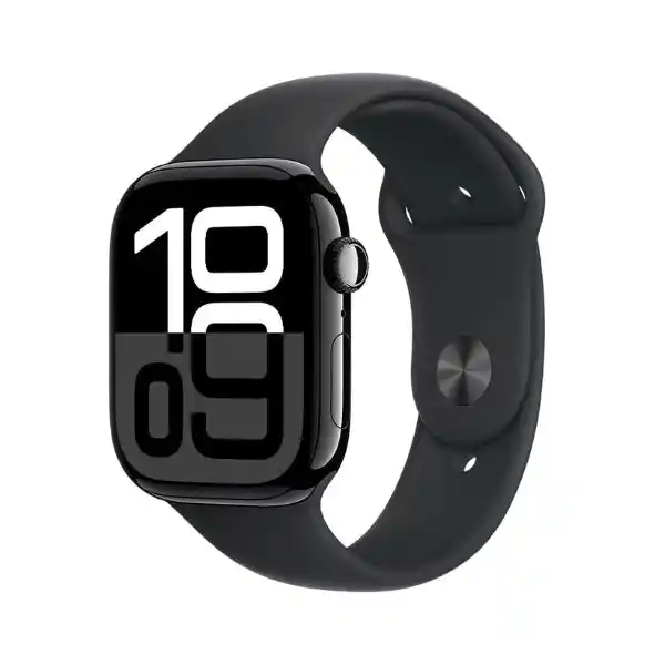 Apple Watch Series 10 Gps Jet Black Aluminium With Black 46 mm