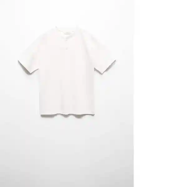 Camiseta Pani6 Off White Talla 10 Niños Mango