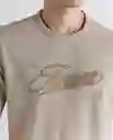Camiseta Hombre Beige Talla L 849G006_BEI151116 Americanino