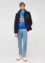 Buzo de Sudadera Skic Electrico Talla XS Hombre Mango