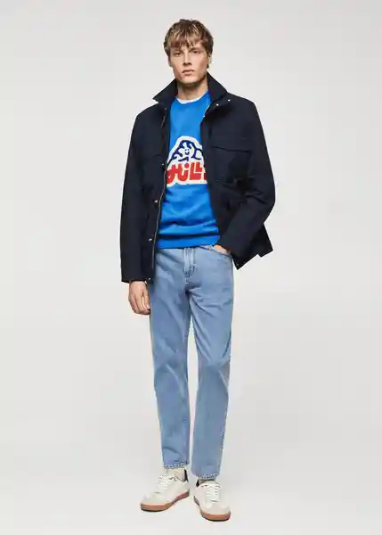 Buzo de Sudadera Skic Electrico Talla XS Hombre Mango