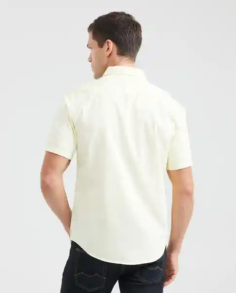 Camiseta Dyed Twill Amarillo Pastel Claro T. L Chevignon