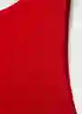 Top Suenyo Rojo Talla M Mujer Mango