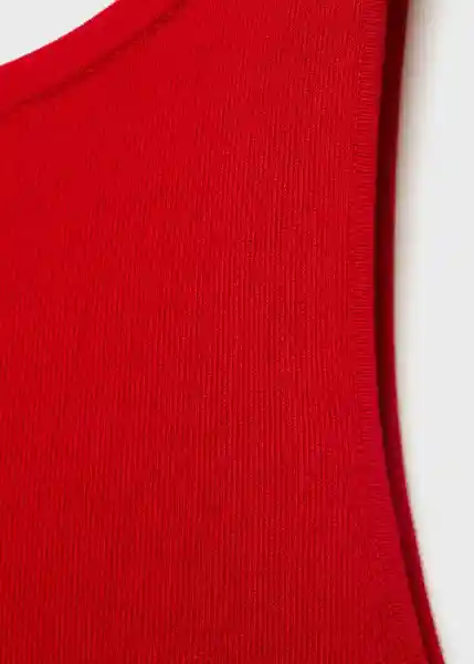 Top Suenyo Rojo Talla M Mujer Mango