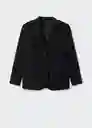 Blazer Americana Annie Negro Talla L Mujer Mango