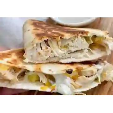 Quesadilla Pollo y Champiñon