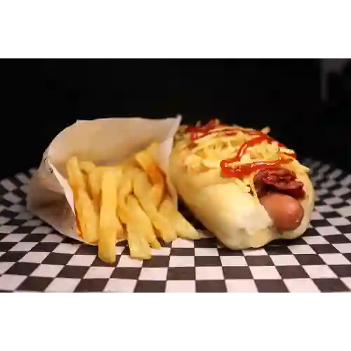 Combo Perro Clásico + Papas Fritas